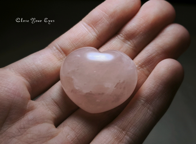 ハートたち ブラジル産 ローズクォーツ 39 天然石 パワーストーン