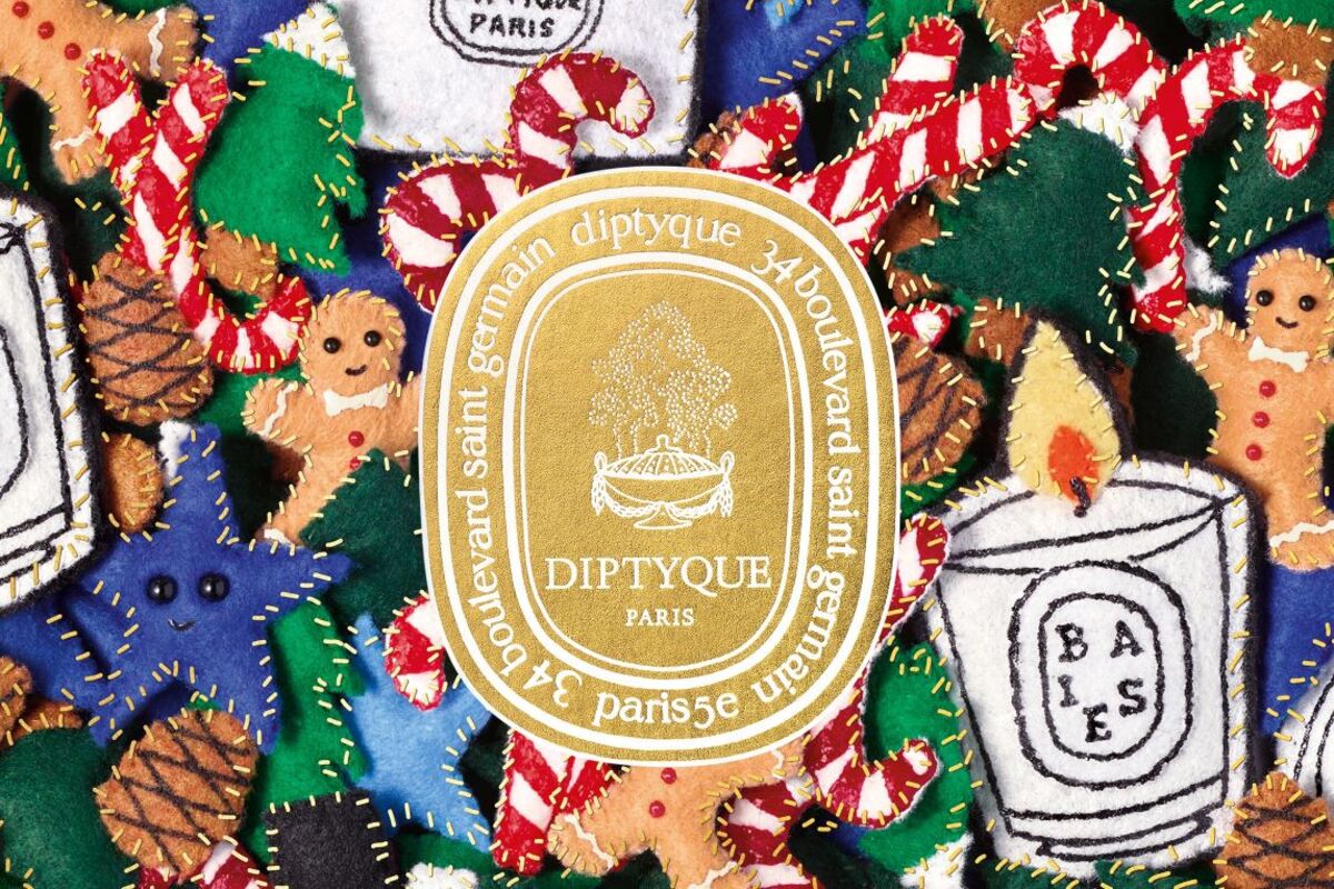 Diptyque celebrates the festive season with felt artist Lucy Sparrow