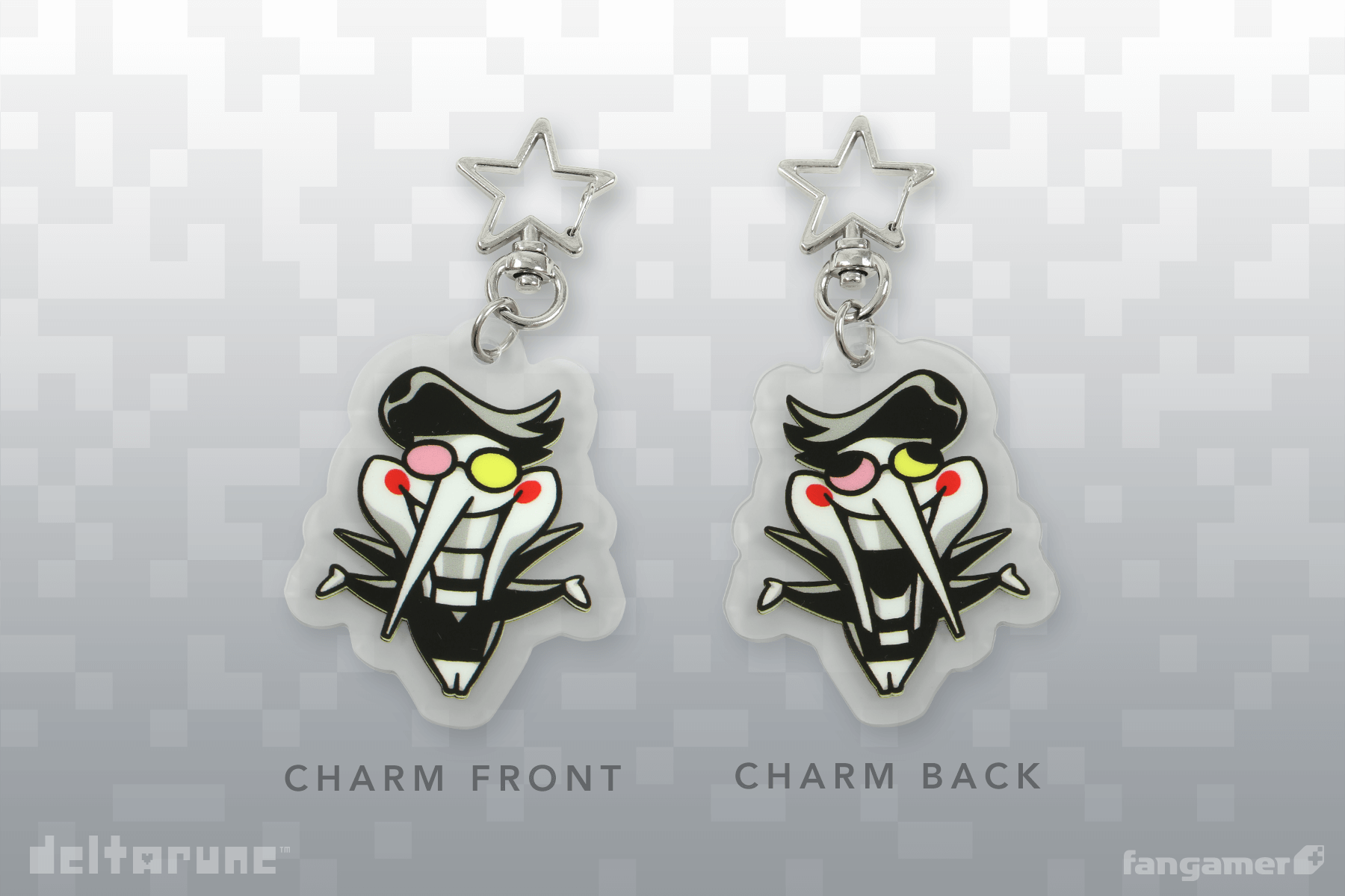 DELTARUNE」－ サイバーシティ ネックストラップ - Fangamer Japan