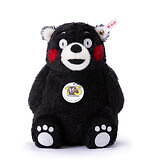 シュタイフ×「くまモン」15周年記念テディベア、ちょこんと座った全長