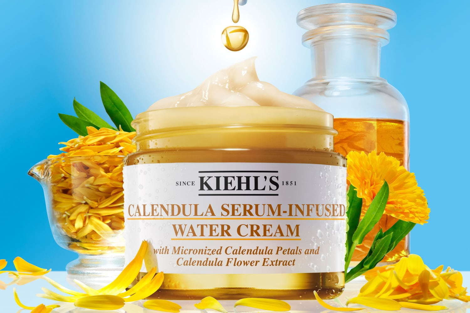 キールズ‟手摘みカレンデュラの花びら”入り保湿クリーム「キールズ