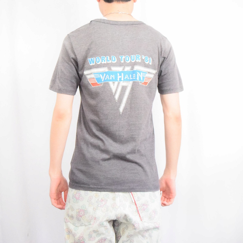 80s 80年代 バンヘイレン ヴァンヘイレン バンT 音楽 ミュージック