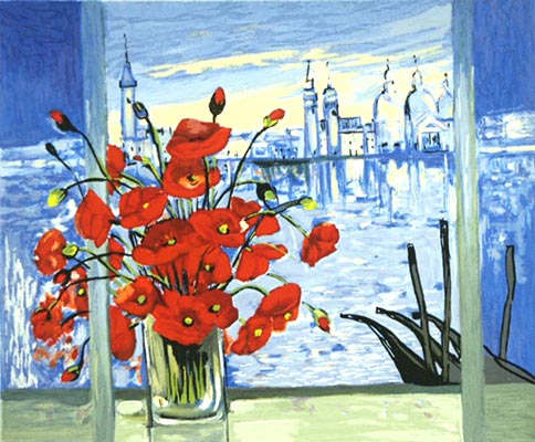 ベニスの窓辺』ミッシェル・アンリ | 絵画・アート販売のギャラリー