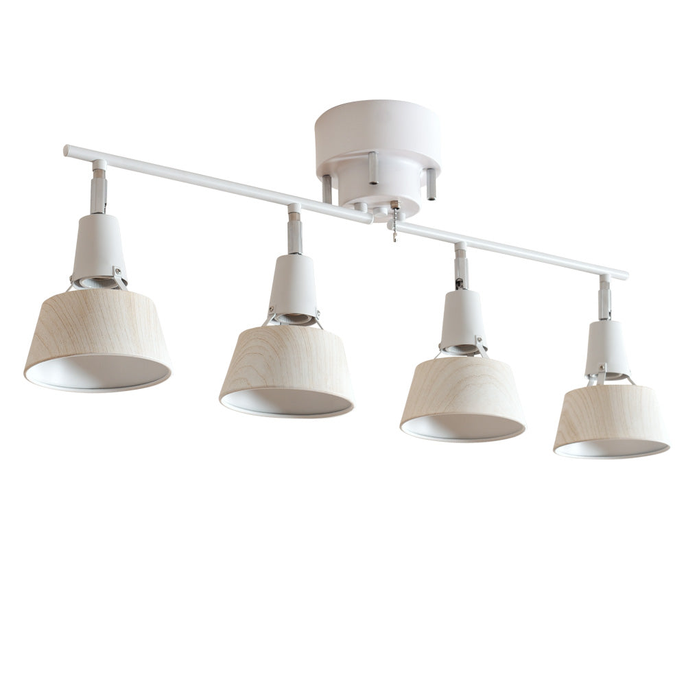 あす着] 明るさ6～8畳 シーリングライト LED 4灯 リモコン付き