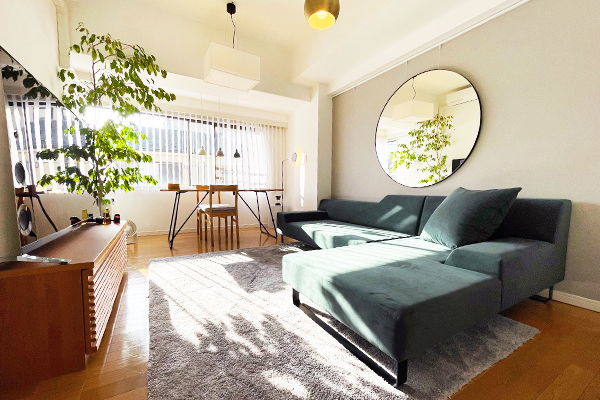 グリーン | ソファライフフォト検索 | ソファ専門店FLANNEL SOFA