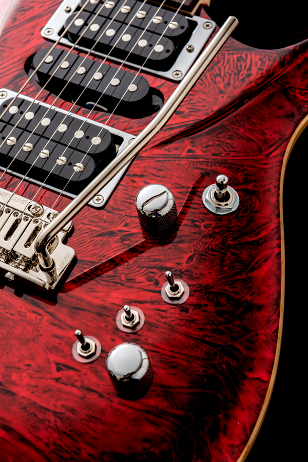 G-Life Guitars / DSG Life-Alder Blade / Explosion Red Moon