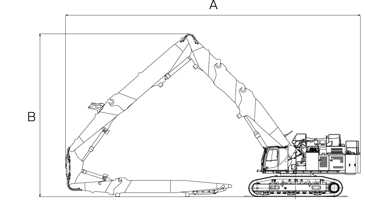 スペック｜SK1300DLC-11 特設サイト｜コベルコ建機 日本サイト