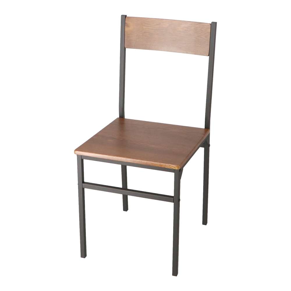 LIFELEX ダイニングチェア DBR／BK: 家具・インテリア・収納用品