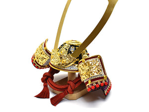 五月人形 兜 / 朝比奈朔太郎 / 禅zen A（紫裾濃威） / おしゃれ