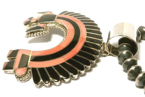 インディアンジュエリー / インレイ・ペンダント