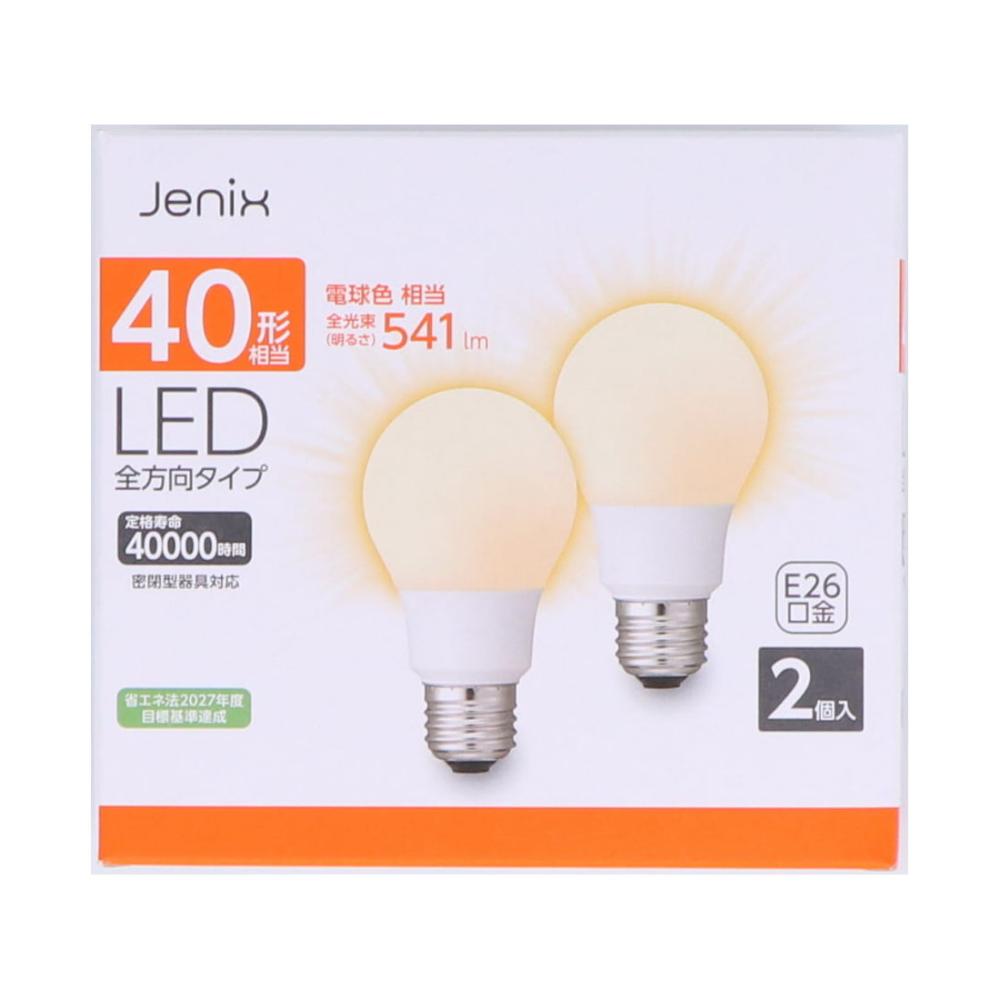 Jenix（ジェニックス） LED電球 全方向タイプ 60形相当 電球
