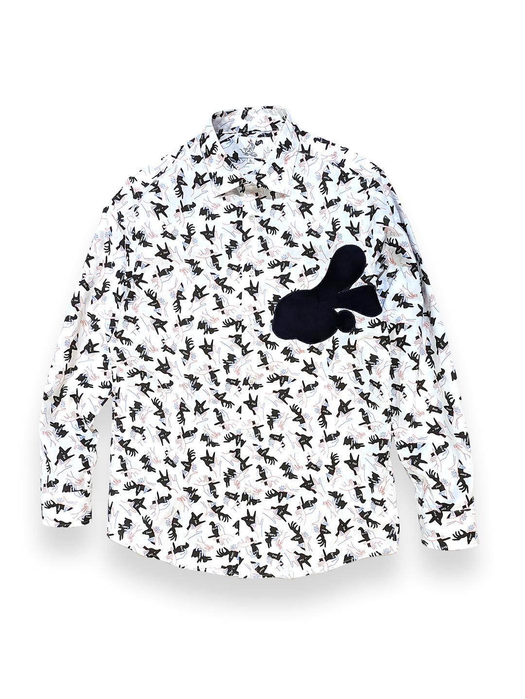 サカス -影遊び （柄シャツ） | カブクアジト｜トムジェントル (おてん