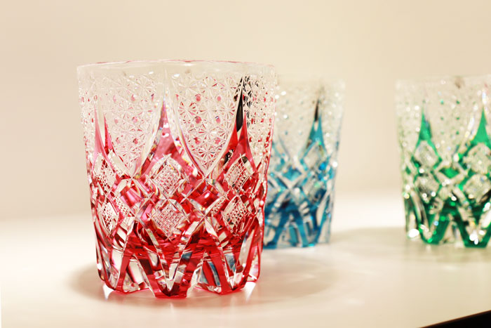 江戸切子 伝統工芸士 高野秀德 作品展」 | カガミクリスタル