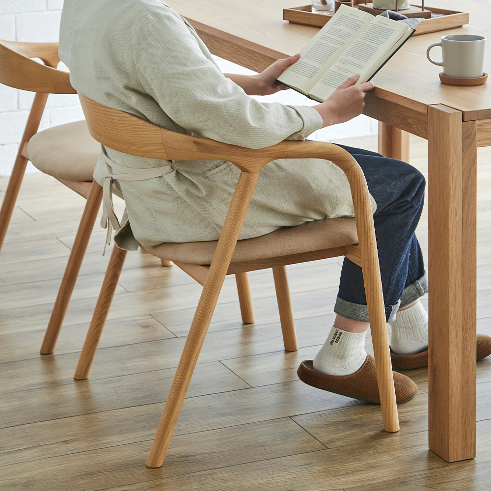 完成品 ダイニングチェア Plato(プラト) ファブリック PVC 1脚 2色対応