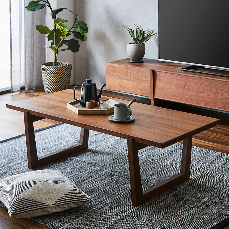 日本製 センターテーブル 幅120cm BALENA(バレーナ) 2色対応の通販情報