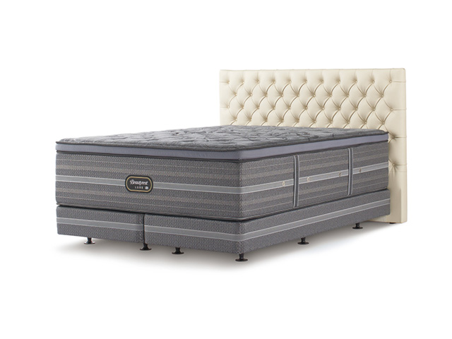 シモンズ グロゼーユ ダブルクッション ベッド (ヘッドボード +