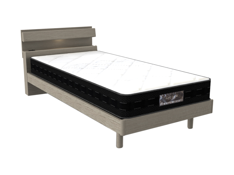 年内限定出品 BoConcept シングルベッドフレーム Lugano 収納付き