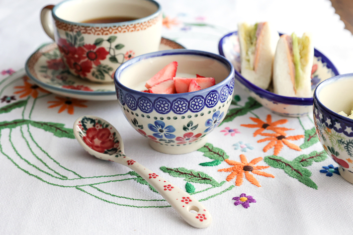 ボウル(小)ポーリッシュポタリー(ポーランド食器)