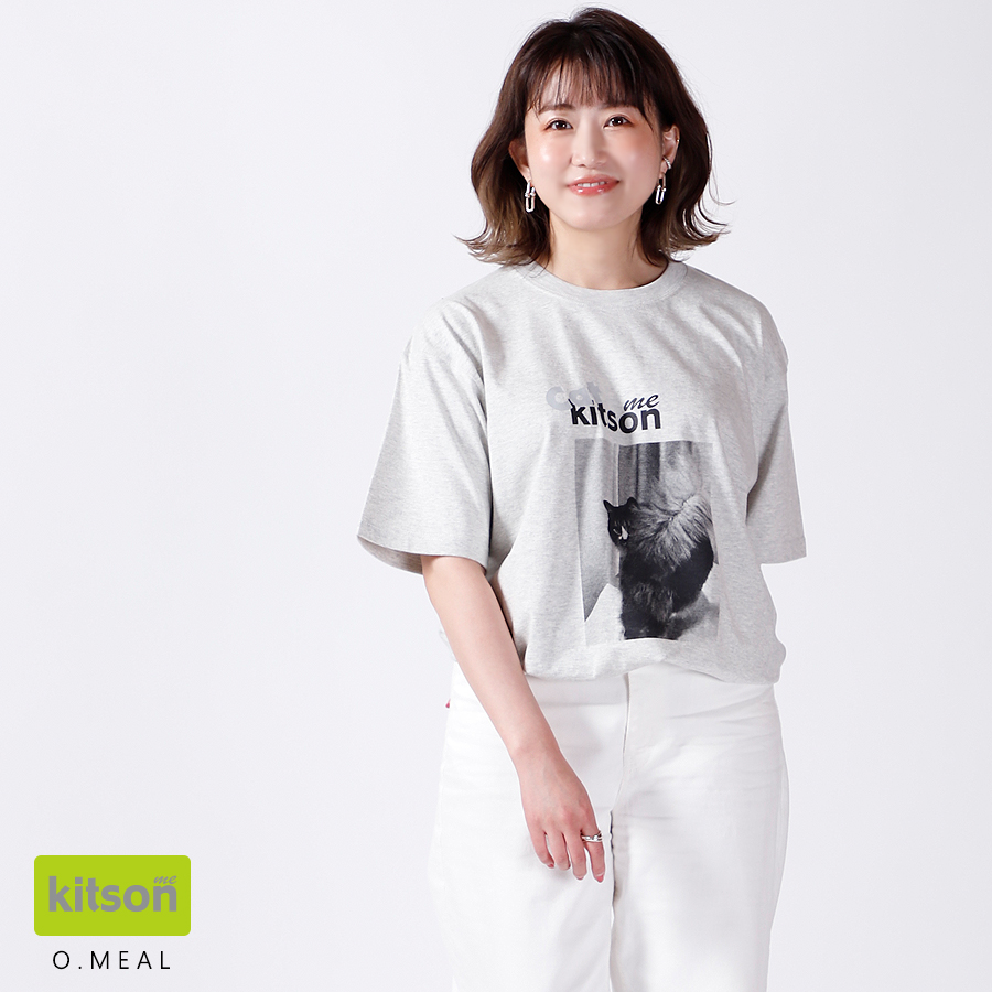 津田麻莉奈 × Kitson me コラボ半袖Tシャツ