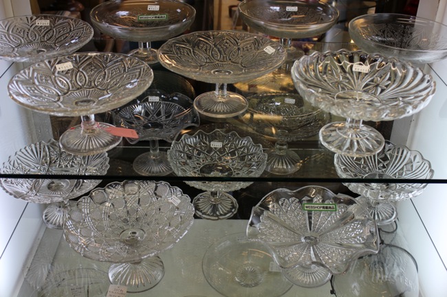 ガラスコンポート＆ケーキスタンド | キヤアンティークス