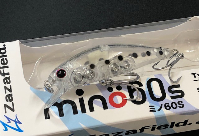ザザフィールド ミノ 60S 60mm 6.8g【シーバスルアー専門店 キング