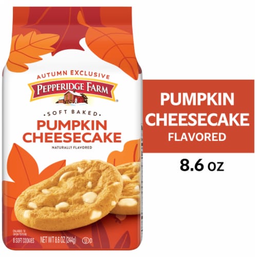 Pepperidge Farm Soft Baked Pumpkin Cheesecake Cookies, 8.6 oz - Kroger