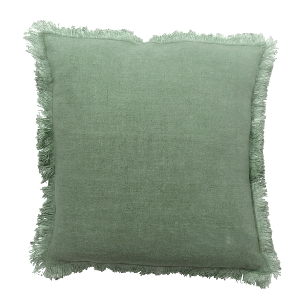 KEY STONE / リネン クッションカバー オリーブ