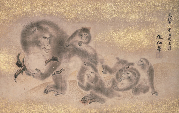 新春特集陳列 さるづくし―干支を愛でる─ 第5章 暮らしの中の猿の