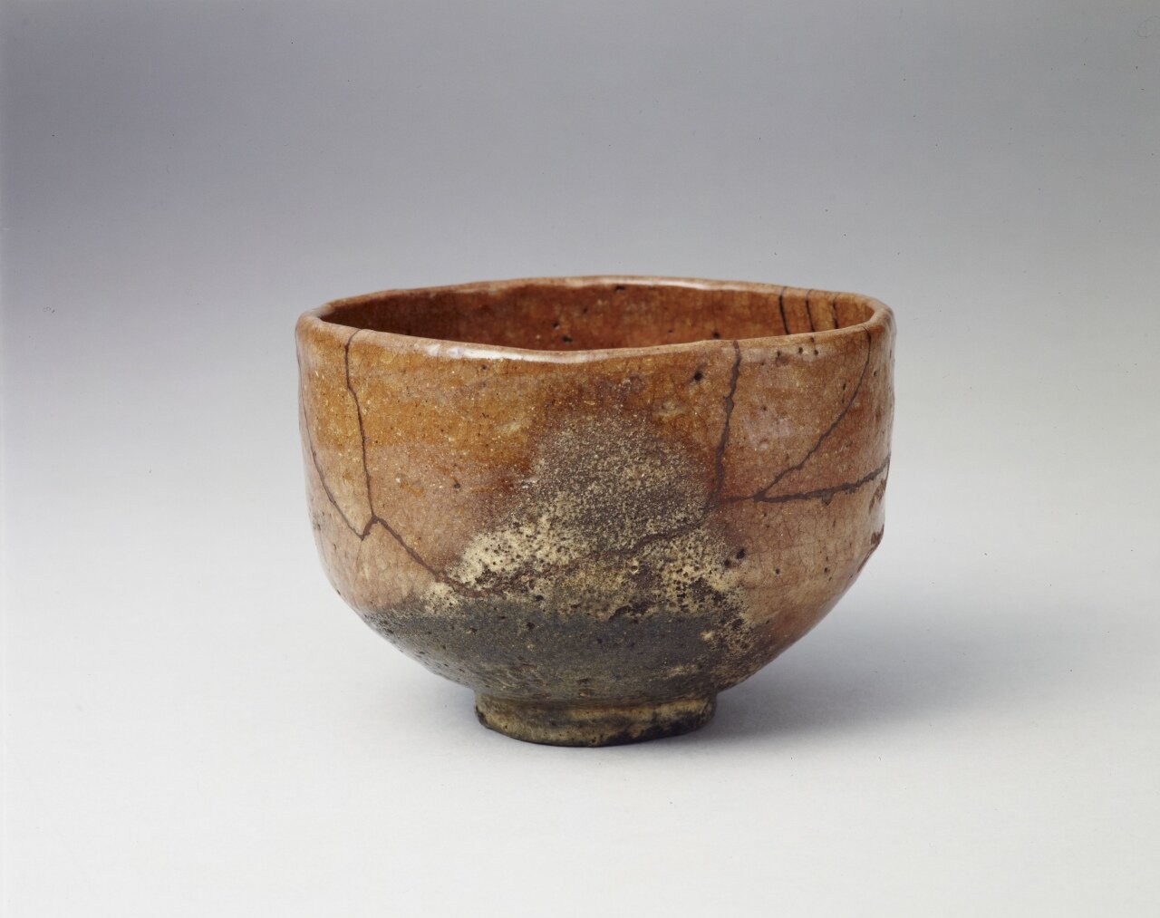 赤楽茶碗 銘 早船 楽長次郎作 | 茶道具 - コレクション - 荏原 畠山美術館