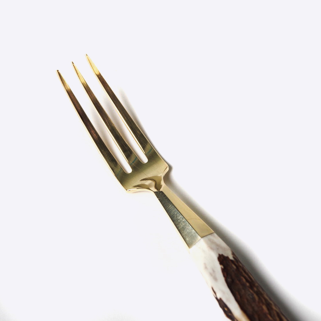 meguru メグル 鹿角フォーク - Nicetime Mountain Gallery