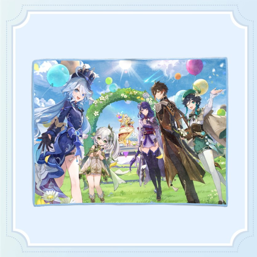 原神 吉祥航空コラボ ブランケット｜HAKUTEA