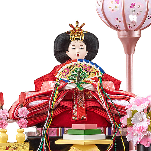 人形の平安大新 / 雛人形 ひな人形 アクリルケース飾り コンパクト