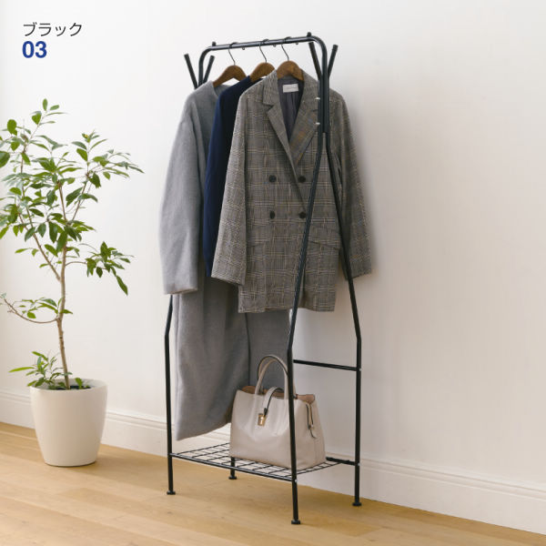 便利な棚付きハンガーラック | 激安靴の通販 ヒラキ公式サイト