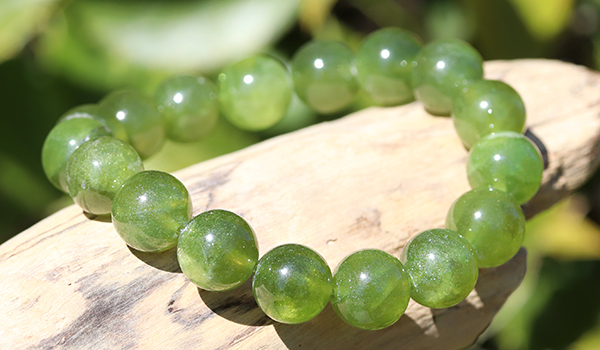 大玉ブレス（アイドクレース［ベスビアナイト］）10mm|パワーストーン