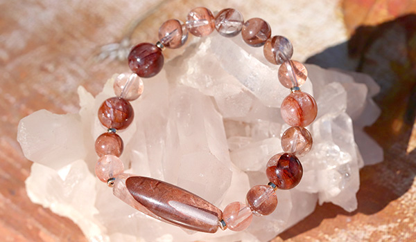 ヒマラヤ特集】マニカラン産ヒマラヤ水晶天珠ブレスVer.3