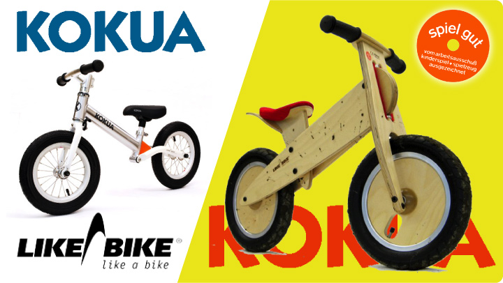 ドイツ製KOKUA社のLIKE a BIKE ドイツ製KOKUA社のLIKE a BIKE