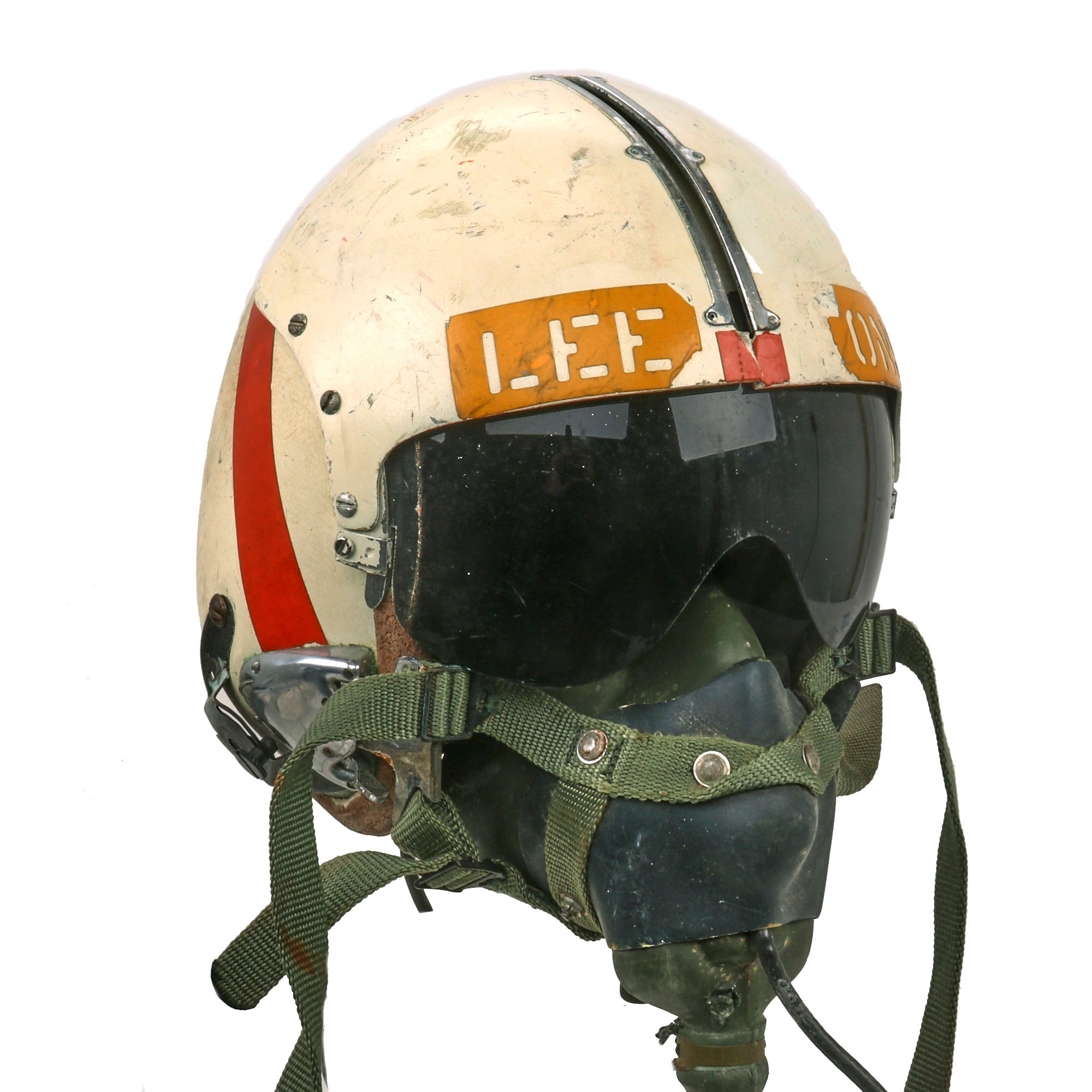 Original U.S. Vietnam War USN Pilot APH-6A Flight Helmet with