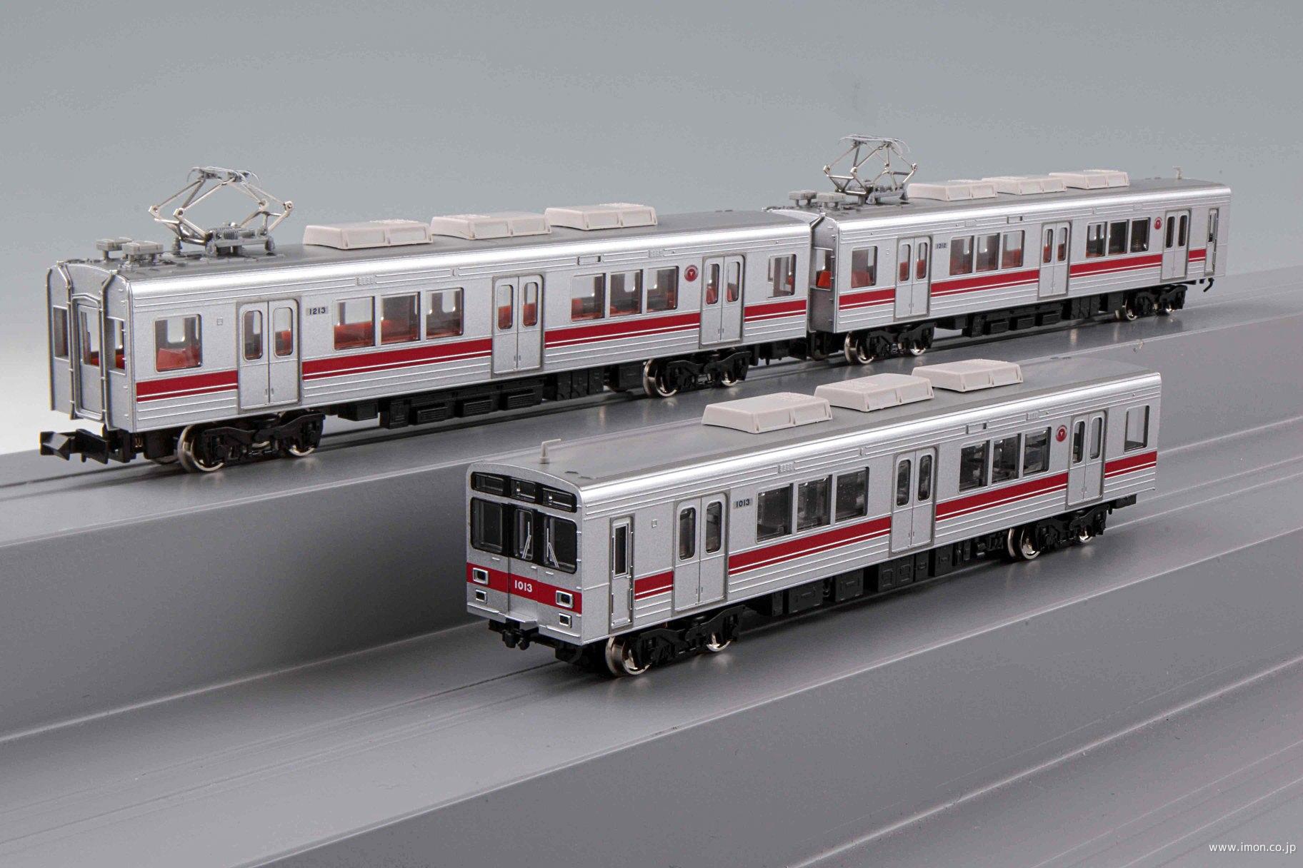東急1000系（池上線・東急多摩川線・赤帯・1013編成）3両