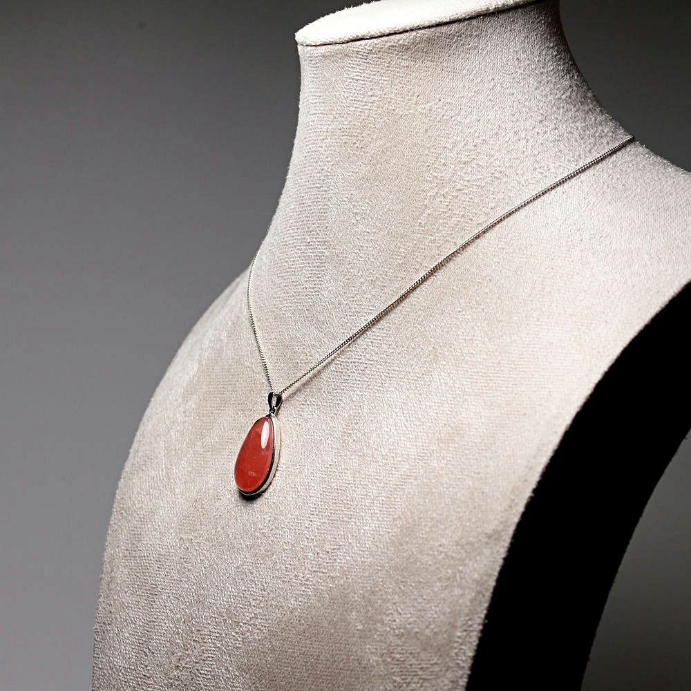 高品質]アルゼンチン産インカローズペンダントトップ/ロードクロサイト