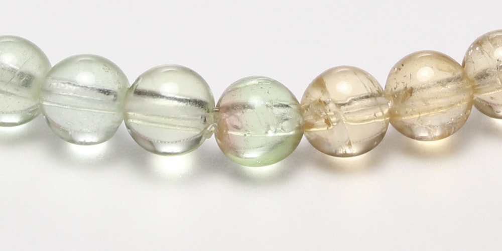 高品質]マルチカラートルマリンブレスレット（約4mm玉） - 埼玉県吉川