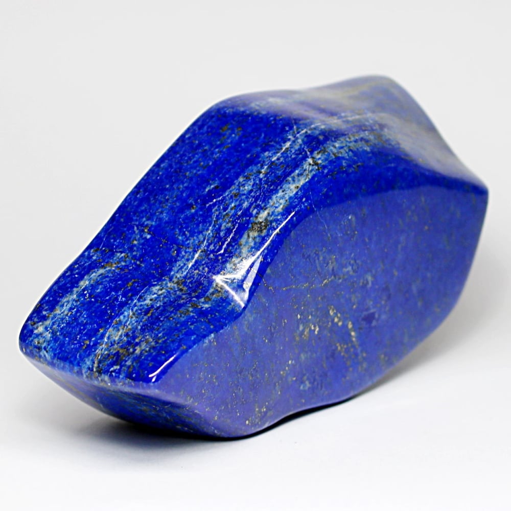 トップクォリティ]アフガニスタン産ラピスラズリ磨き原石/フリー