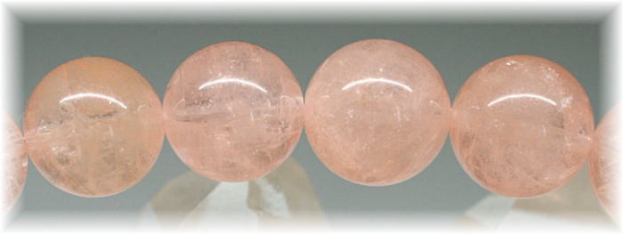 3A++]オレンジモルガナイトブレスレット（約10mm玉） - 埼玉県吉川市の