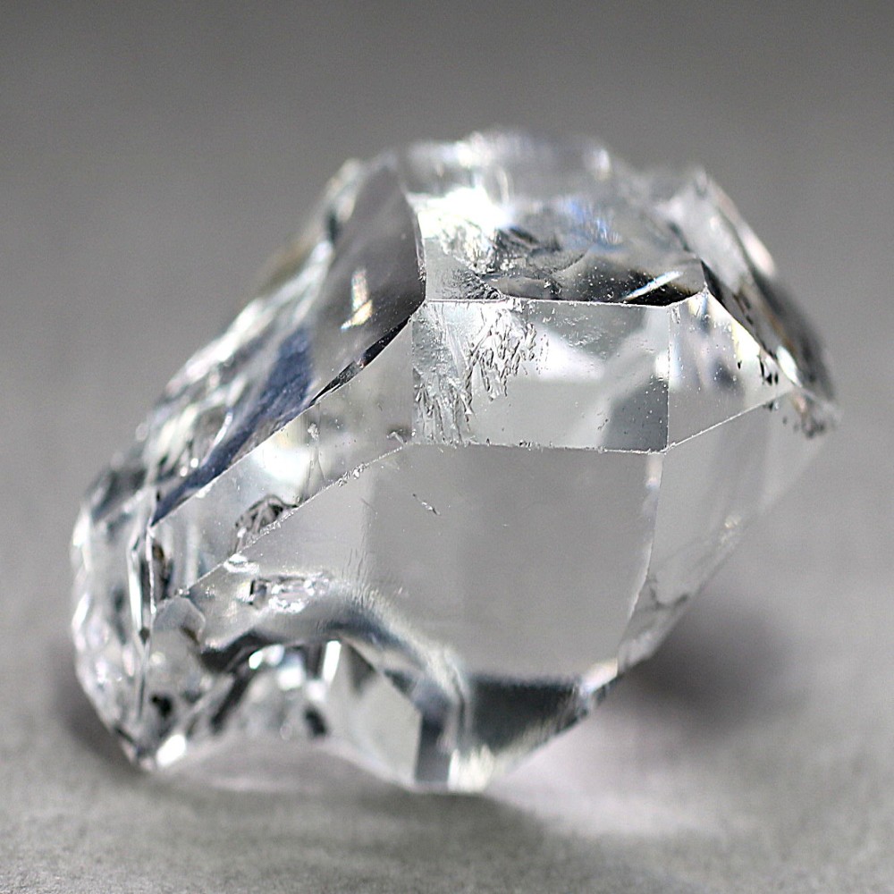 パキスタン産]ダイヤモンドクォーツ原石（パキスタンハーキマー