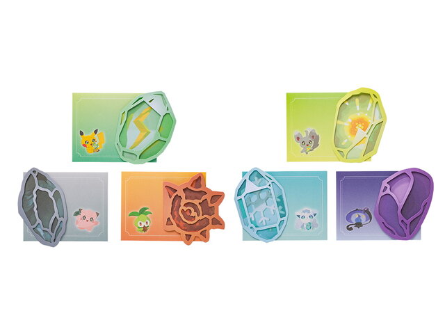 ポケモン』全10種類の「進化のいし」がグッズ化！コレクションにも