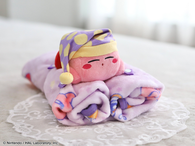 すやすやカービィが可愛すぎる！ぬいぐるみ付きブランケットがプライズ