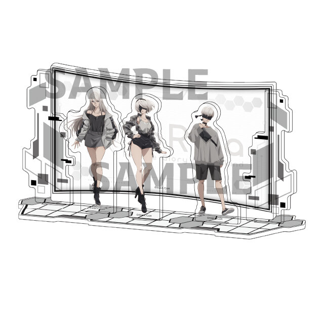 現代風ファッションな「2B」も素敵！アニメ「ニーア オートマタ」の