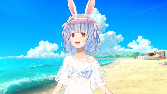 ホロライブ・兎田ぺこらが、“夏”すぎる新衣装をお披露目！何段階も