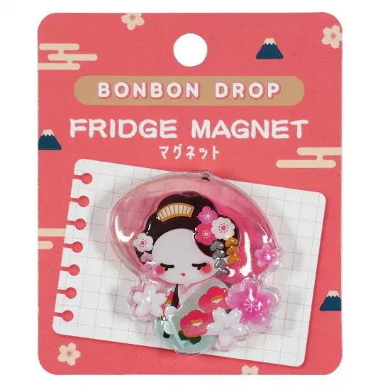 大人気「和柄のボンボンドロップ」がマグネットに！レトロなデザインが