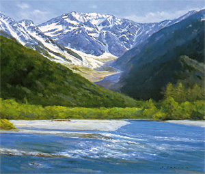 一枚の繪 －－風景を歩く－佐間田敏夫 油絵展