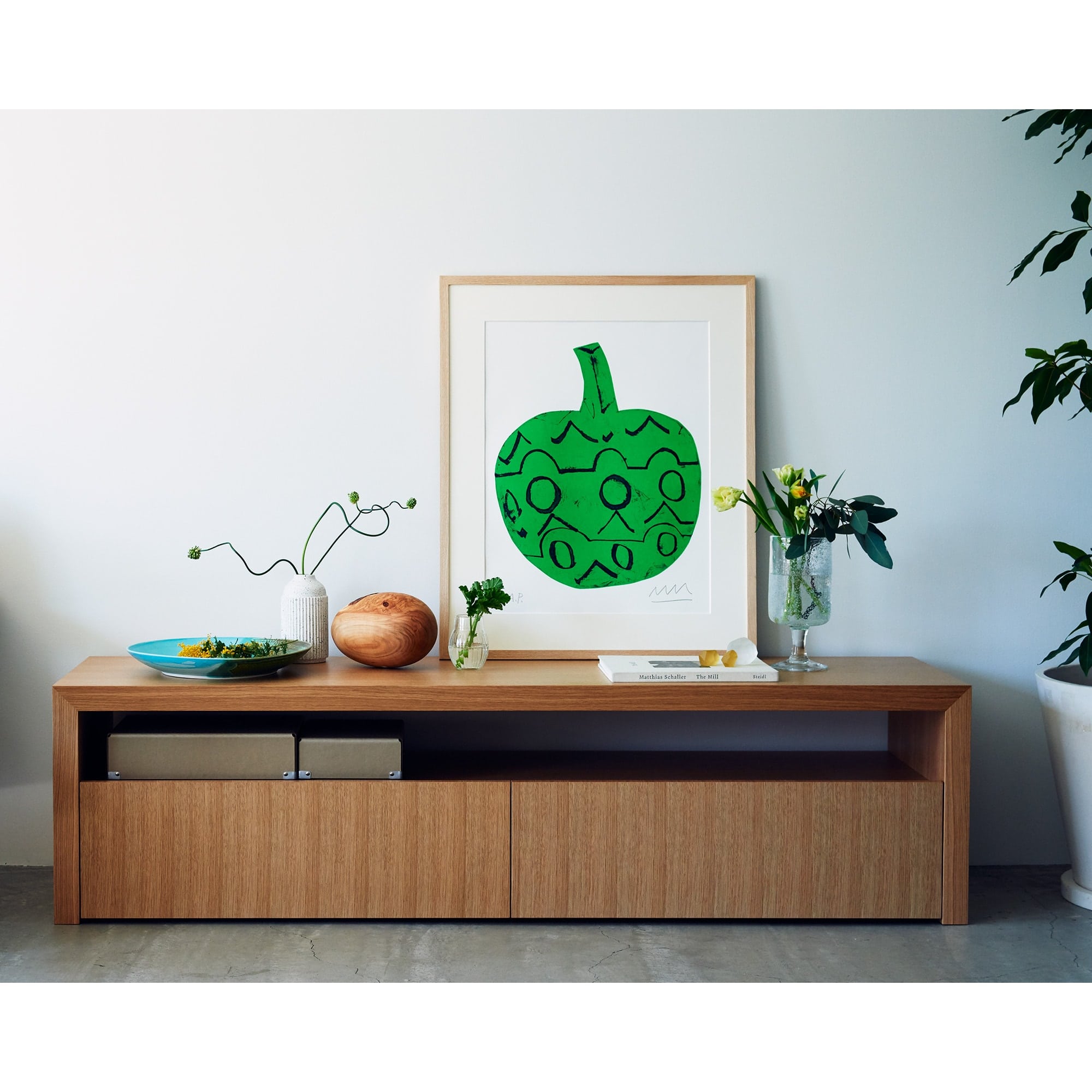 MARGOT LOW BOARD Walnut｜TVボード・サイドボード｜IDEE SHOP Online